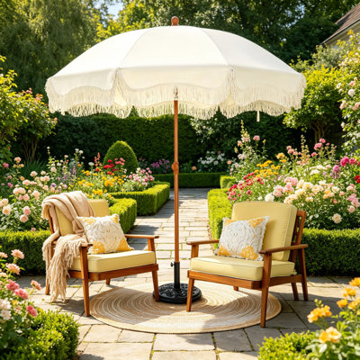 195cm Tilt Beach Parasol