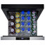 Tiroir à vin encastré en acier inoxydable / porte à panneau 18 po Summit Appliance