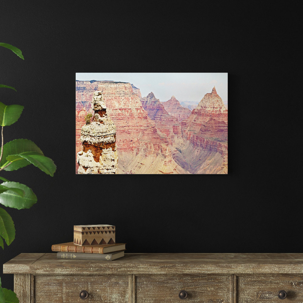 Grand Canyon Panorama VI by Sylvia Coomes - Wrapped Canvas Photograph Print