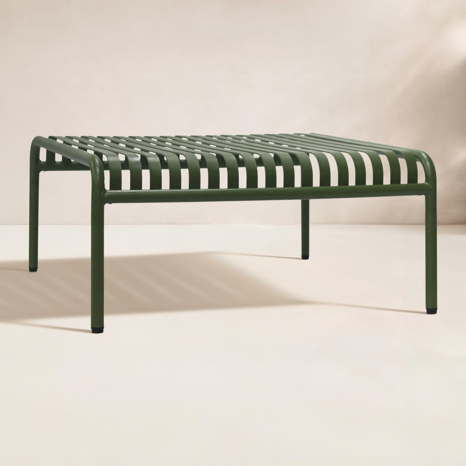 Winchester Outdoor Patio Coffee Table, Dark Green