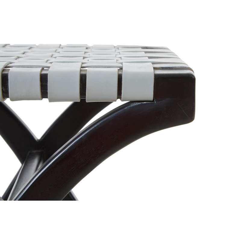 Senna Solid Wood Accent Stool