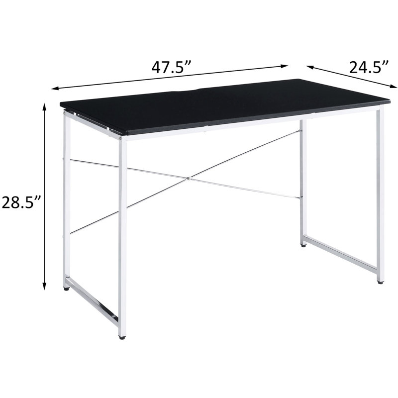 Meuble-lavabo noir - Espace de travail spacieux pour le bureau de maquillage contemporain