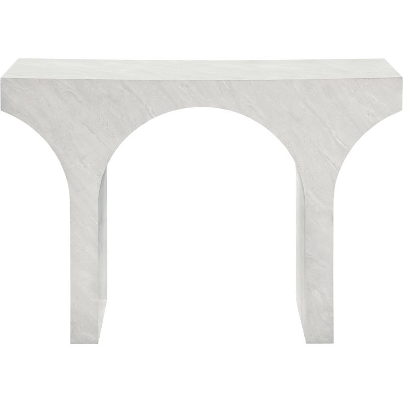 Jimerson Finished Console Table, White