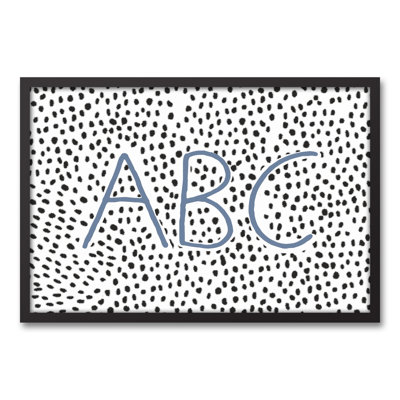 Art encadré ABC