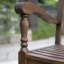 Chaise berçante d'extérieur en bois massif Raiah-647346808