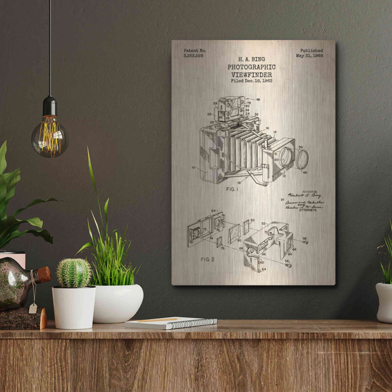 "Parchemin photographique" par Luxe Metal Portfolio, H 16 po x l 12 po