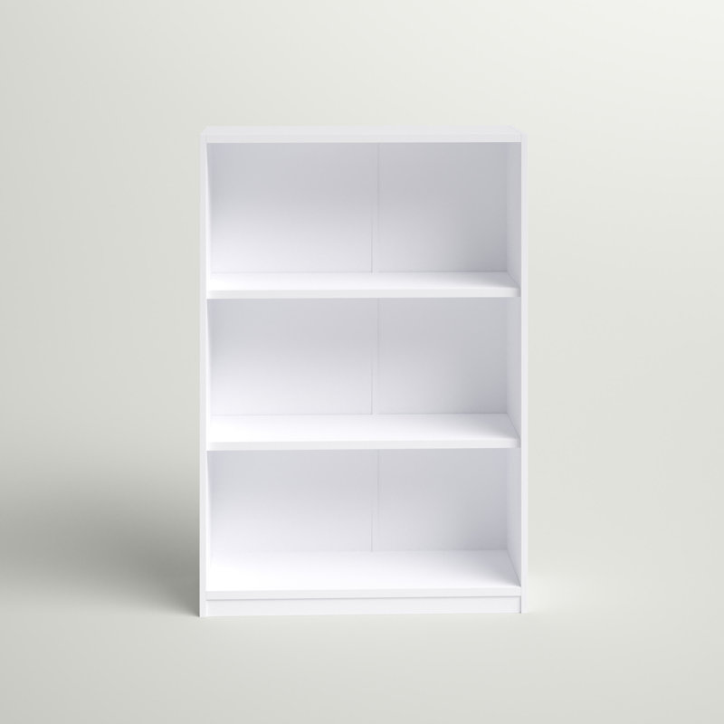 Bibliothèque standard Gordillo, Gris patiné, (3 tablettes) H 44 po x l 30 po x P 11,5 po