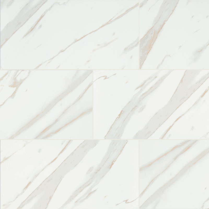 Carreau de porcelaine mate pour plancher et mur 12 po x 24 po Astoria Vena