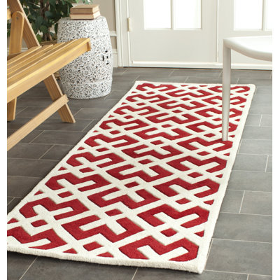 Teresita Hand Tufted Wool Geometric Rug