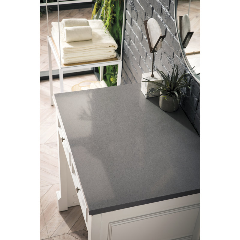 De Soto Solid Wood Vanity, Eternal Marfil