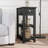 24'' Tall End Table, Narrow Side Table with Drawer and Shelves for Small Space-788587464
