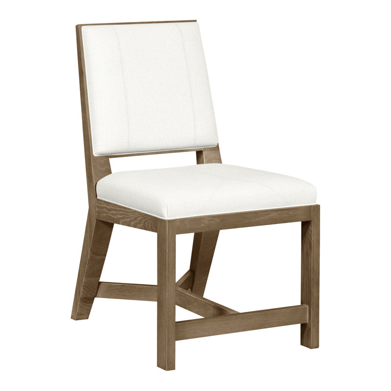 Chaise d'appoint rembourrée Thom Filicia Home, Kempsey peau de mouton, Hampton