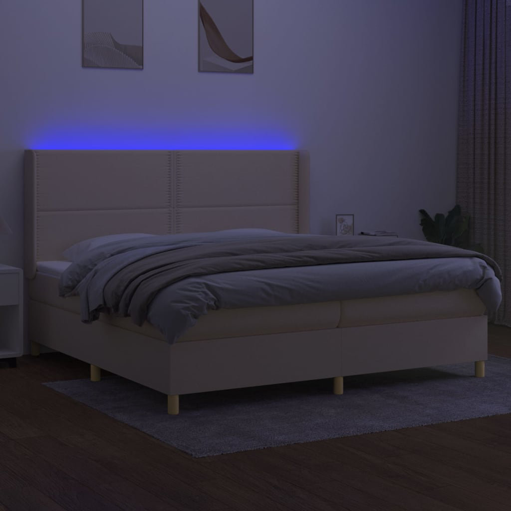 Boxspringbett Bazo, 200 x 200 cm