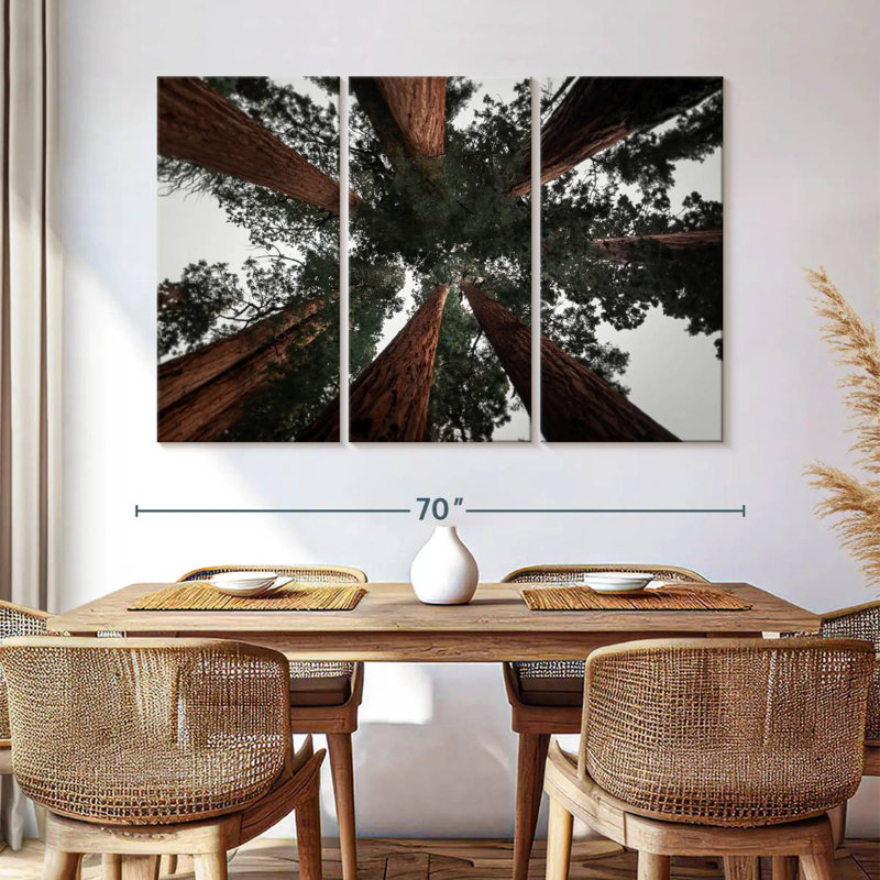 Redwoods de Harnek en Californie, H 42 po x l 65 po