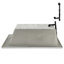 Baignoire de trempage en acrylique 60 po x 32 po, drain inclus-97545295