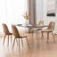 Chaise rembourrée en similicuir Kavi -1422941243