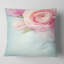 Fleurs roses pleine fleur dans un vase - coussin à imprimé floral-29961311-29963075