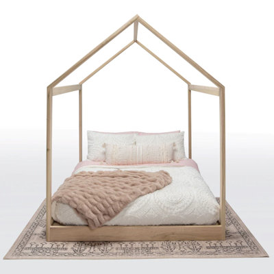 Khwaja Ozark Solid Wood House Bed