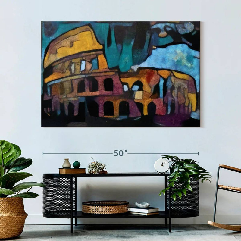 Lilie Colosseum, 34" H x 51" W
