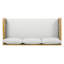 CLAREMONT 3 SEATER DAYBED WITH RATTAN ARMS-983588973-983588979