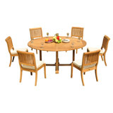 Arbor Outdoor 7 - Piece Teak Dining Set