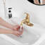 Antique Brass Bathroom Sink Faucet Single Handle