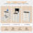 3 In 1 Vanity Desk With Open Top Mirror,Small Make Up Vanity Set With Visible Glass Desktop,Compact Makeup Vanity With 3 Drawers,Dressing Table For Bedroom