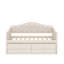 Lit de jour simple avec lit gigogne, lit de jour simple avec 2 tiroirs de rangement-1600255305