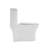 Ceramic One Piece Toilet For Bathroom, 12-Inch Rough-In, 1.22/1.6 GPF, Dual Flush With Soft Clsoing Seat, Powerful Dual Flush MAP 800G