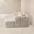 Beatrice Modern Tufted Ivory Boucle Right Sectional Sofa