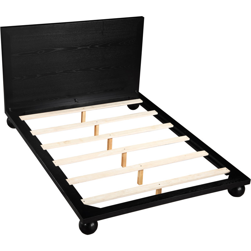 Kent Platform Bed, King, Black