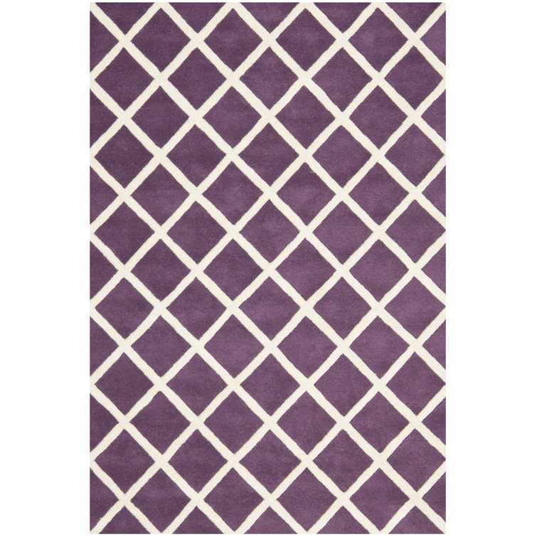 Benford Geometric Wool Hand Woven Area Rug