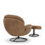 Azura Swivel Accent Chair with Footstool-1936282107