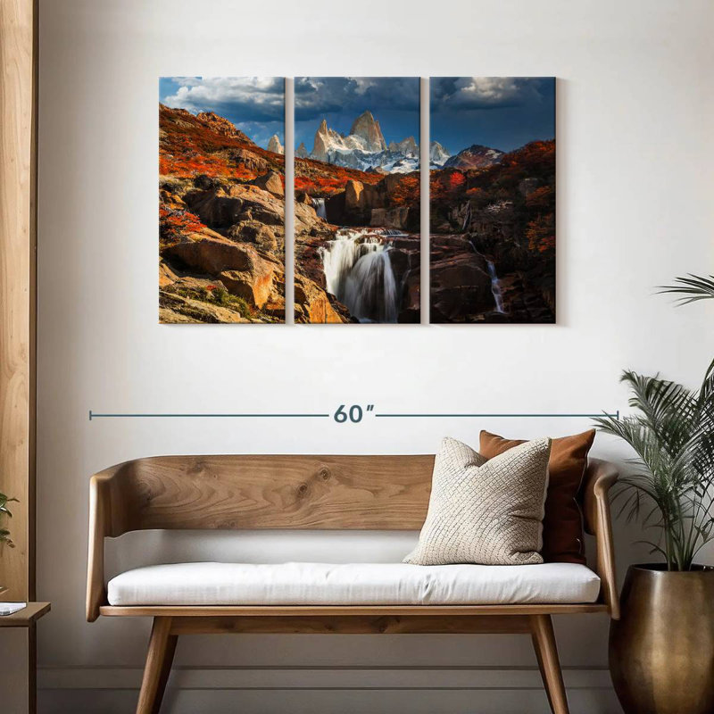 Alvord Mont Fitz Roy en automne, H 28 po x l 45 po