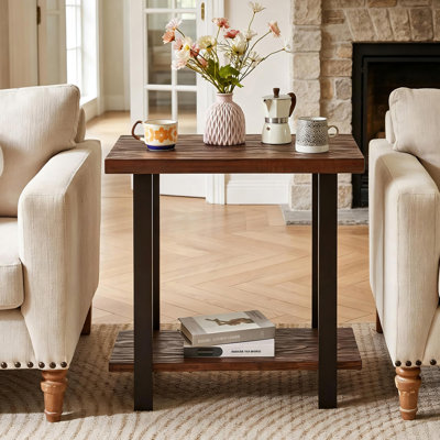 Solid Wood End Table