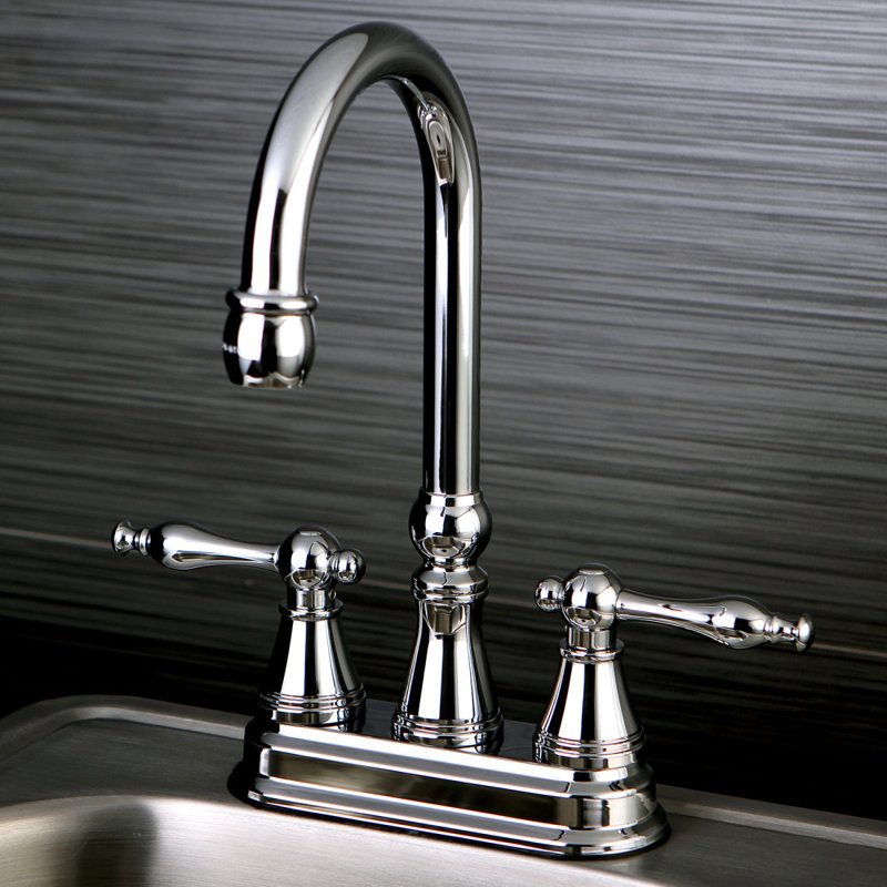 Robinet de bar Kingston, Chrome poli