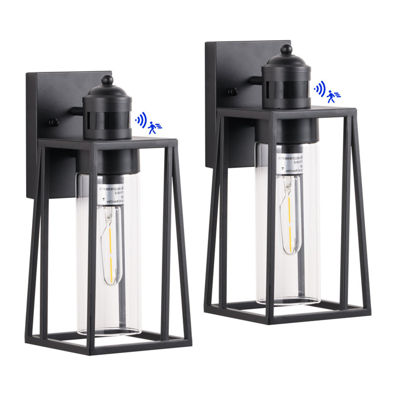 Tamalia Aluminium Wall Light, With Motion Sensing, 13.27" H x 6" W x 6.9" D
