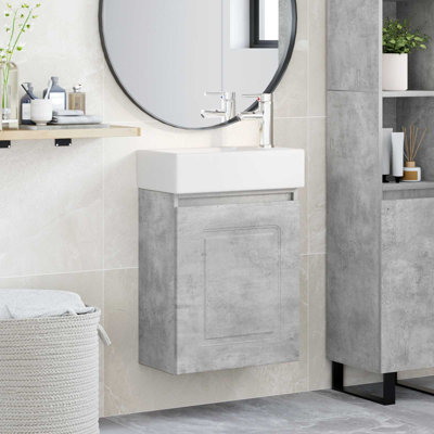 Single Bathroom Vanity with Ceramic Basin
