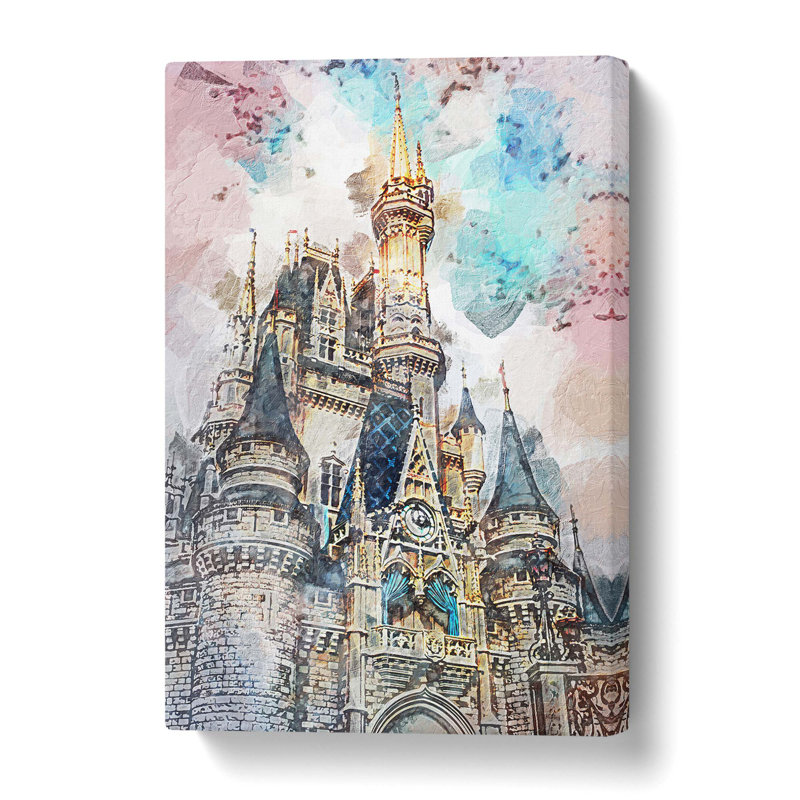 Magic Kingdom In Orlando Florida - Wrapped Canvas, 91.4 cm H x 61 cm W