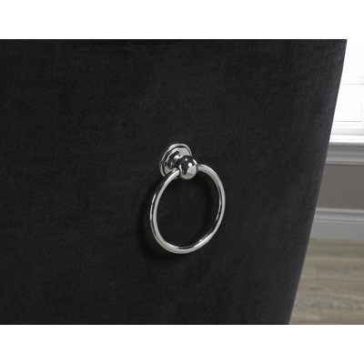 Chaise d'appoint en tissu Huggins