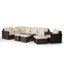 Yancey 5 Seater Rattan Corner Sofa Set