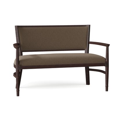 Garland 49.5"" Square Arm Settee -  Fairfield Chair, 8747-40_8789 06_Espresso