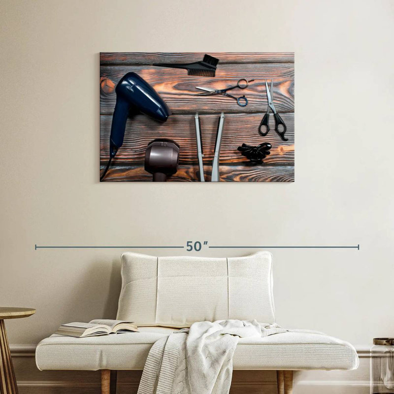 Shuttleworth Hair Styling Tools, 24" H x 36" W