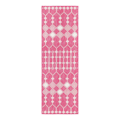 Magenta Traliccio Indoor/Outdoor Trellis Rug
