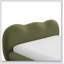 1Pc Eastern Bed Boucle Upholstered Round Bun Wood Feet Bedroom Furniture-1673636716-1673636718