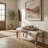 Classic Southwestern Handmade Natural Jute Upholstered Entryway Bench