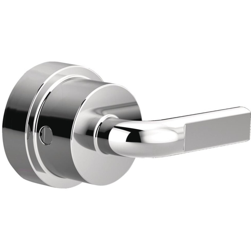 Litze Valve Trim with Handle and Mixing Cartridge, Notch Lever, Chrome