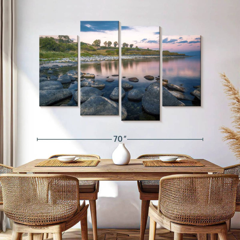 Jordan River, 42" H x 68" W