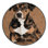 Washable Treeing Tennessee Brindle Dogs Area Rug