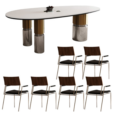 Ensembles de table de salle à manger haut de gamme légers et luxueux